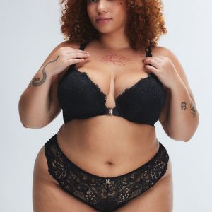 ROMANTIC CORDED LACE PUSH-UP BRA