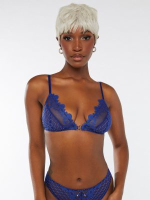 Baroque Bondage Front-Closure Bralette