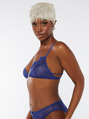 Baroque Bondage Front-Closure Bralette