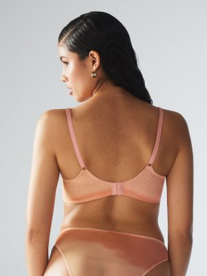 Beneath The Surface Embroidered Unlined Balconette Bra