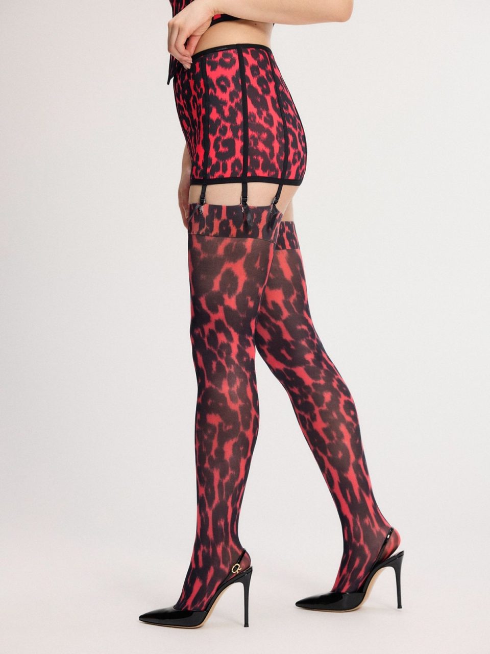 City Kitty Thigh-High Stay-Up Stockings