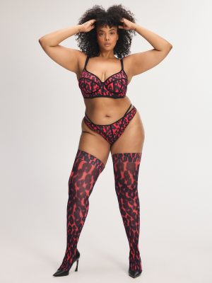 City Kitty Unlined Longline Demi Bra