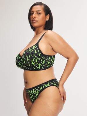 City Kitty Unlined Longline Demi Bra