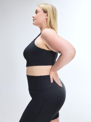 Cool Curves High-Impact Zip-Up Sports Bra