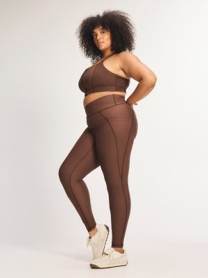 Cool Curves High-Waist No Front Seam Legging