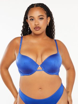 Core Microfiber Metallic T-Shirt Bra