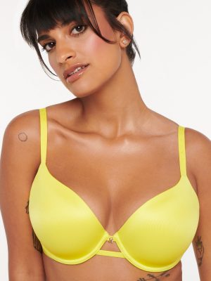 Core Microfiber Metallic T-Shirt Bra