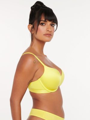 Core Microfiber Metallic T-Shirt Bra