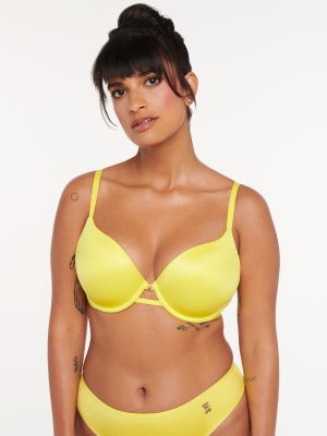 Core Microfiber Metallic T-Shirt Bra