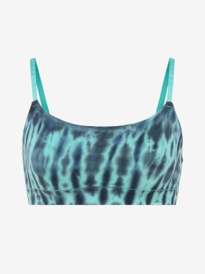 Cotton Essentials Tie-Dye Scoop-Neck Bralette