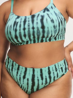 Cotton Essentials Tie-Dye Thong Panty