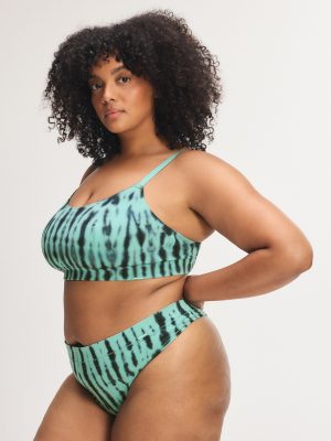 Cotton Essentials Tie-Dye Thong Panty