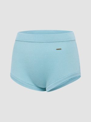 Featherweight Knit Booty Short