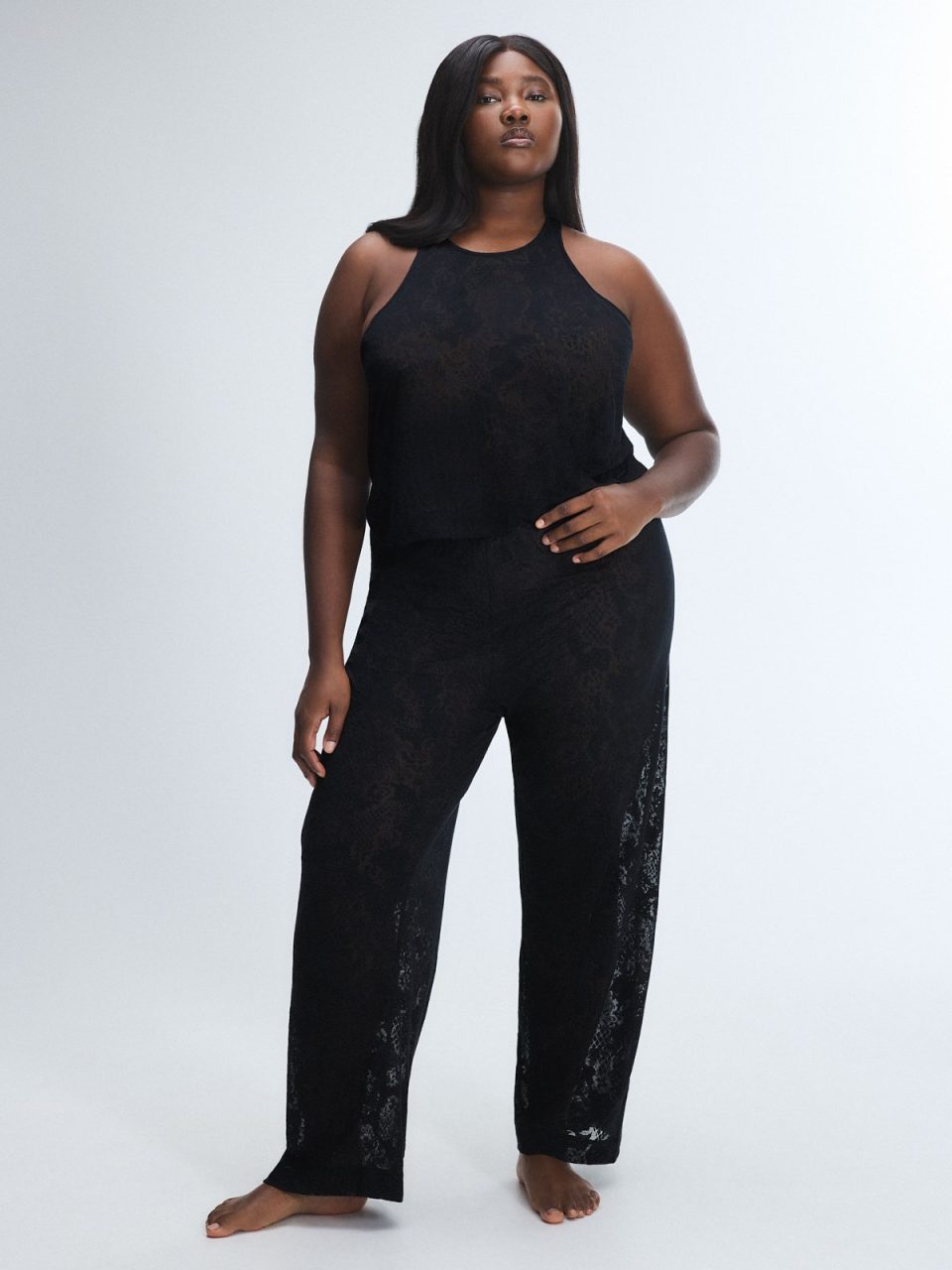 Floral Burnout Sleep Pant