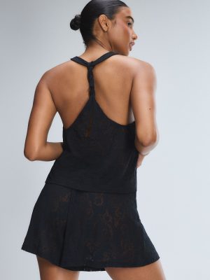 Floral Burnout Sleep Short