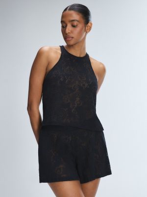 Floral Burnout Sleep Short