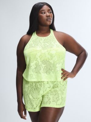 Floral Burnout Sleep Short