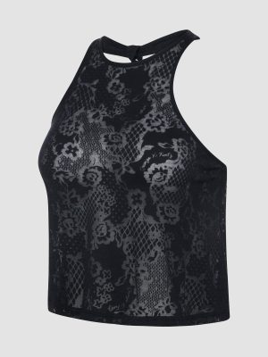 Floral Burnout Sleep Twist Tank