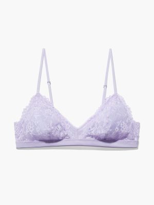 Floral Lace & Mesh Bralette