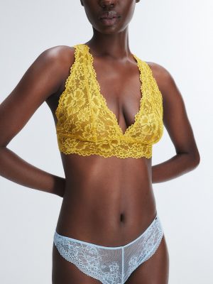 Floral Lace Racerback Bralette