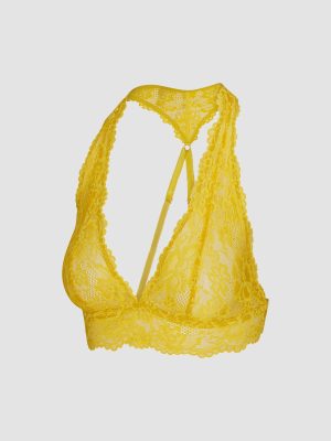 Floral Lace Racerback Bralette