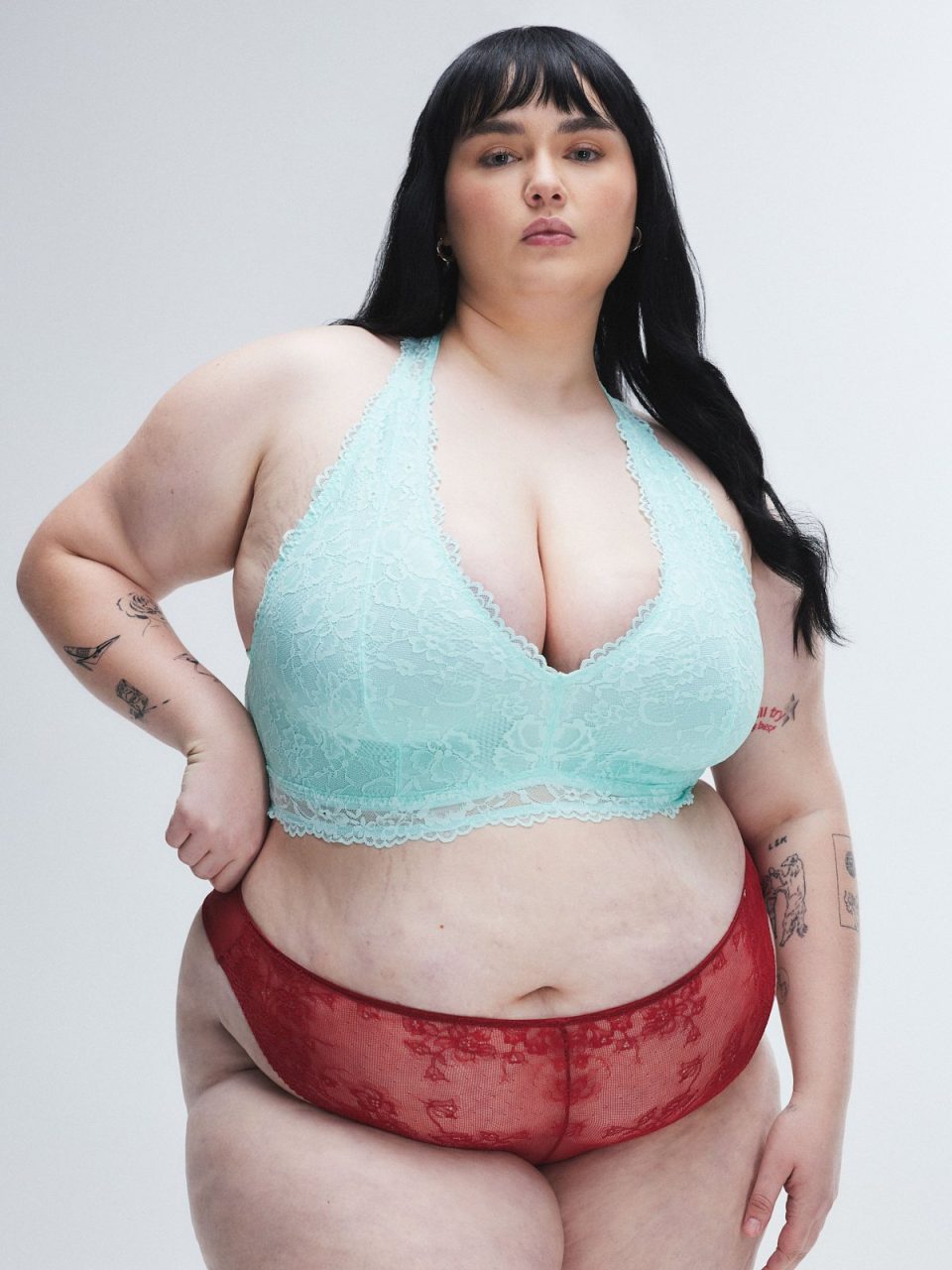 Floral Lace Racerback Bralette