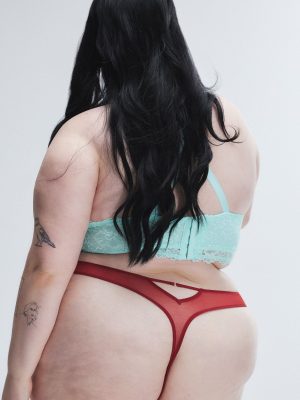 Floral Lace Racerback Bralette