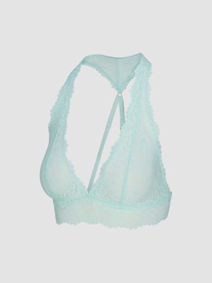 Floral Lace Racerback Bralette