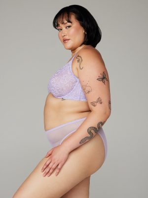 Floral Lace Unlined Bra