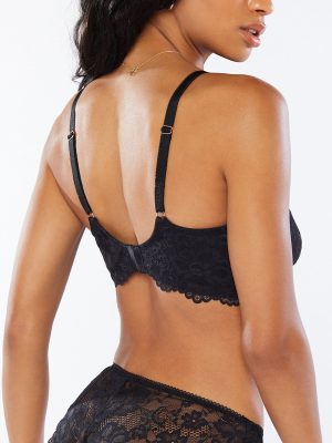 Floral Lace Unlined Bra