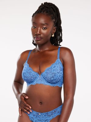 Floral Lace Unlined Bra