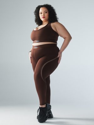 Flow High-Waist Trimmed Legging