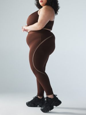 Flow High-Waist Trimmed Legging