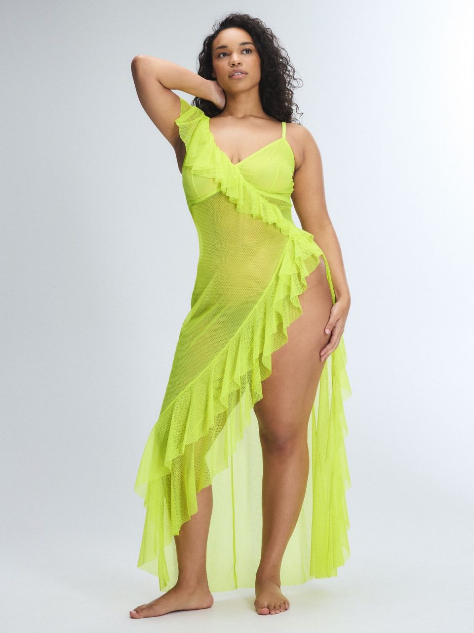 For The Frills Maxi Slip