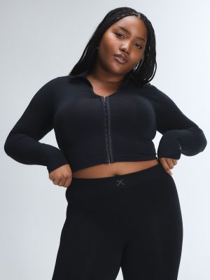 Frame Work Long-Sleeve Polo