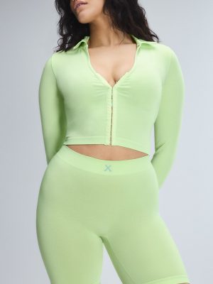 Frame Work Long-Sleeve Polo