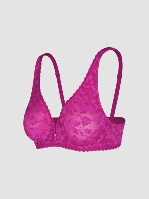 Lavish Lace Unlined Full-Coverage Bra