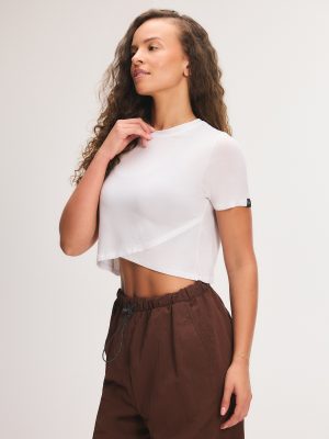 Light Layer Crossover Crewneck Tee