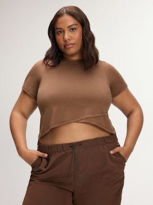 Light Layer Crossover Crewneck Tee