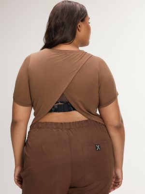 Light Layer Crossover Crewneck Tee