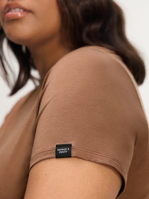 Light Layer Crossover Crewneck Tee