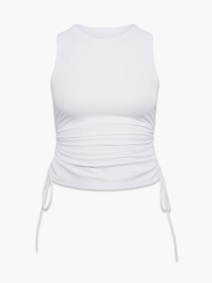 Light Layer Ruched Tank