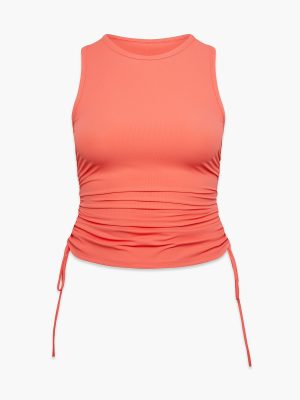 Light Layer Ruched Tank