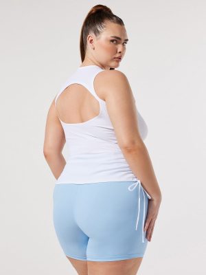 Light Layer Ruched Tank