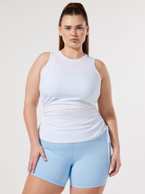Light Layer Ruched Tank