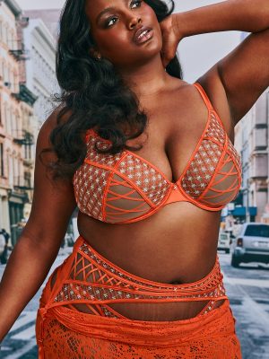 Lil Tied Up Embroidered Unlined Bra