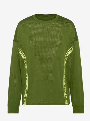 Mesh Long-Sleeve Top