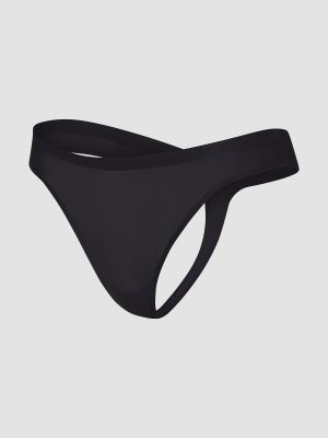 NEW Microfiber No-Show Thong Panty