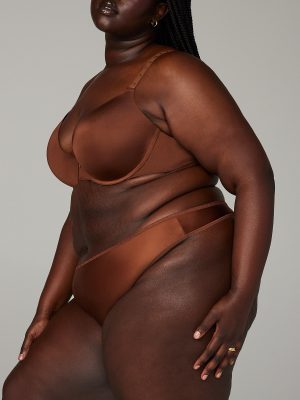 NEW Microfiber Bridal Thong Panty