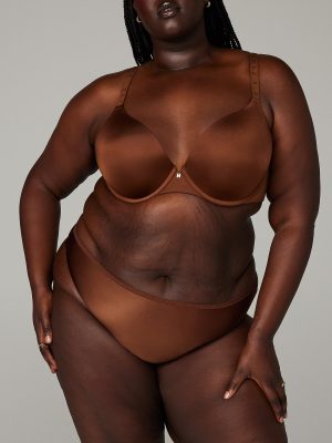 NEW Microfiber Bridal Thong Panty